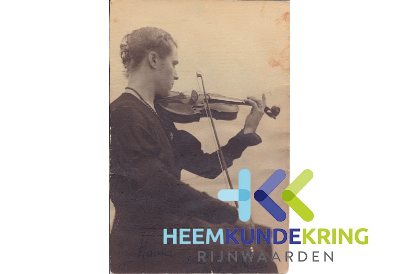 Marta Bernstein tweelingzuster van Helene Derksen Bernstein 1935 F00000796